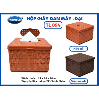 HỘP GIẤY ĐAN MÂY ĐẠI-TL094