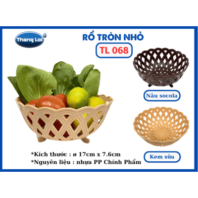 RỔ TRÒN- NHỎ  TL 068