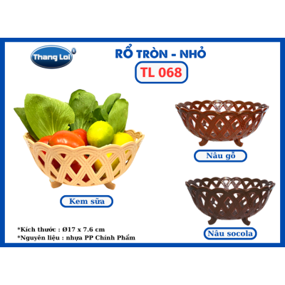 RỔ TRÒN- NHỎ  TL 068