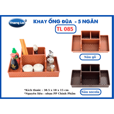 KHAY ỐNG ĐŨA -5 NGĂN TL 085