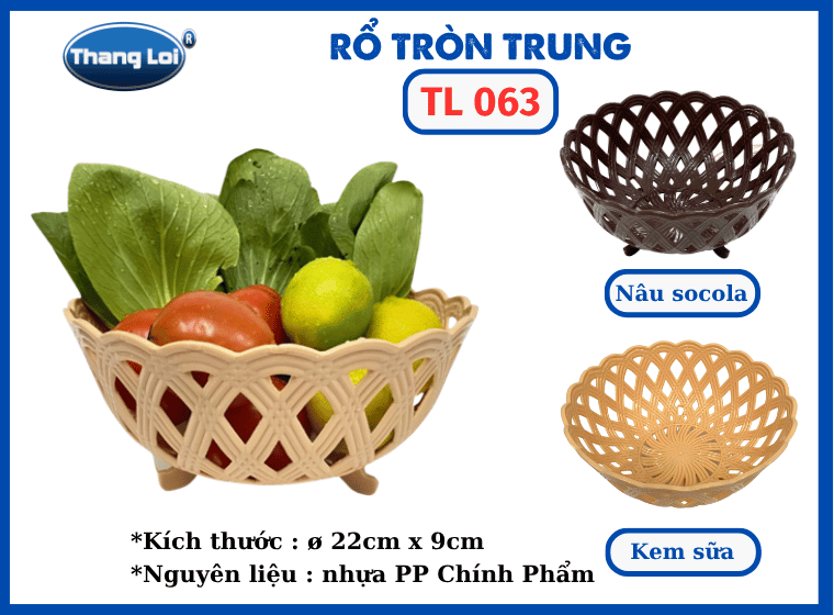 RỔ TRÒN -TRUNG TL 063