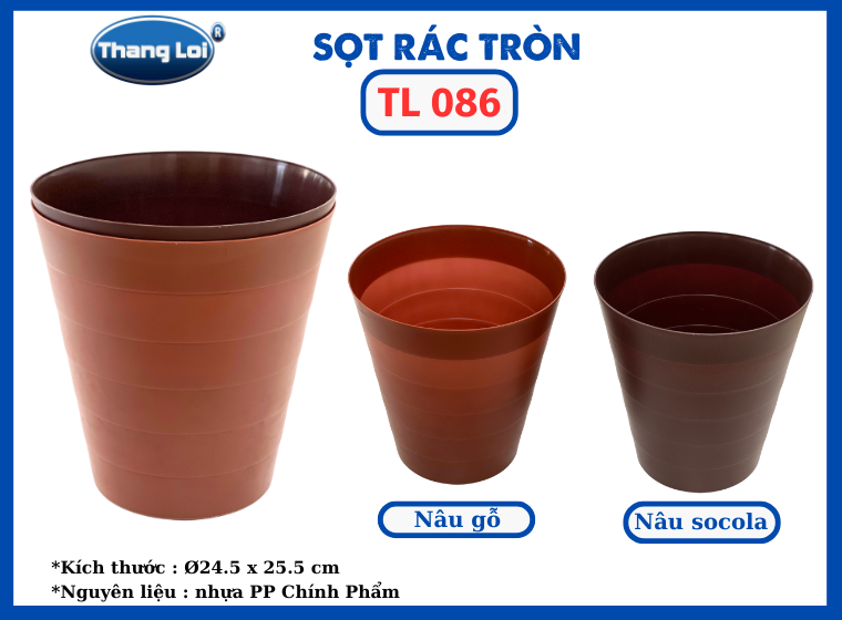 SỌC RÁC TRÒN - TL 086
