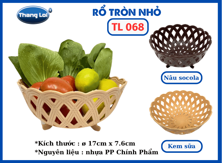 RỔ TRÒN- NHỎ  TL 068
