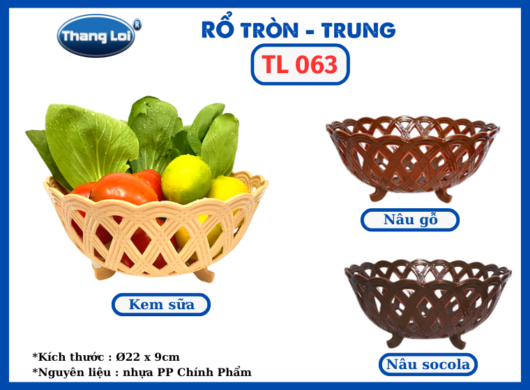RỔ TRÒN -TRUNG TL 063