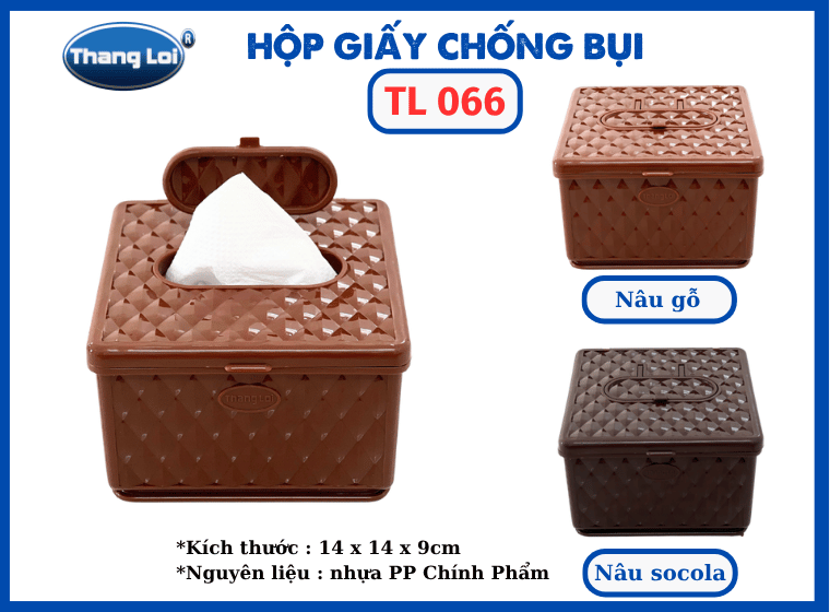 HỘP GIẤY CHỐNG BỤI TL 066