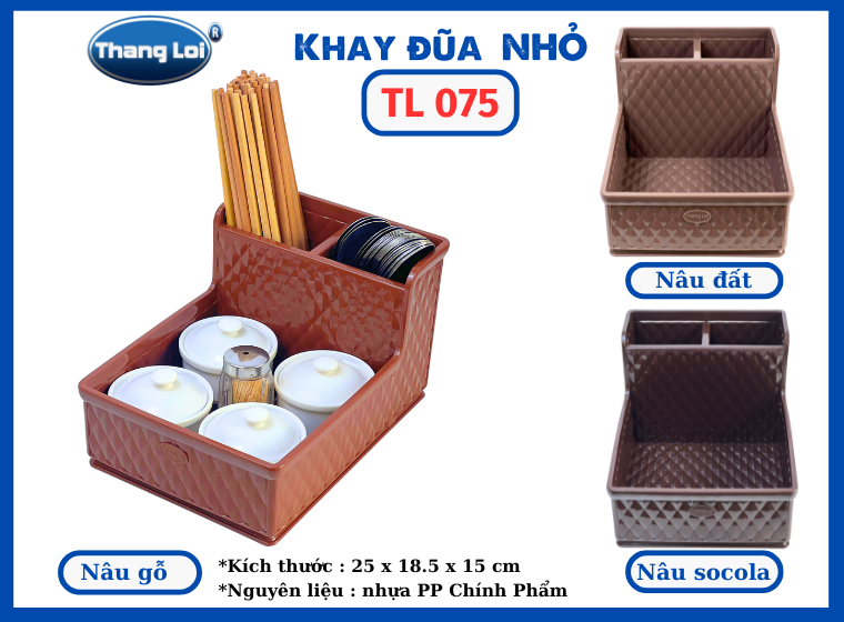 KHAY ĐŨA- NHỎ  TL 075